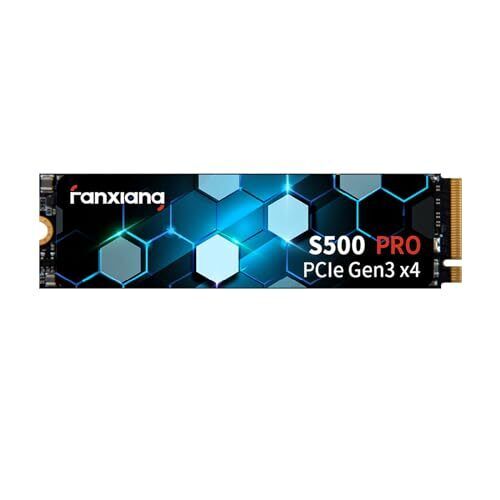 S500 Pro 1TB NVMe SSD, Up to 3500MB/s, M.2 PCIe Gen3x4 2280 Internal Solid St…