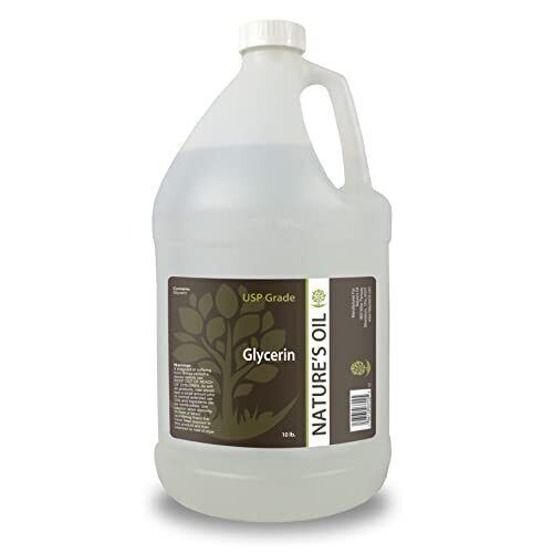 Nature’s Oil USP Grade Vegetable Glycerin 99.7% 10 lbs 1 Gallon