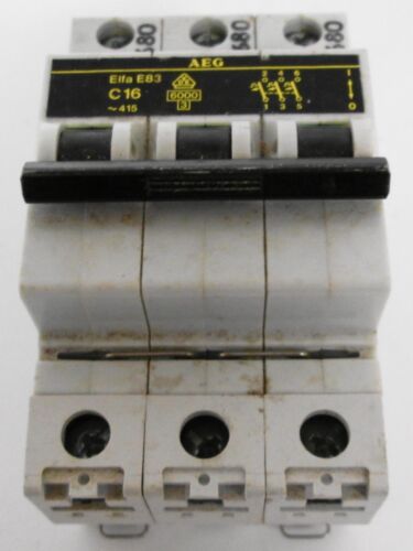 AEG  Elfa E83 C16 Circuit Breaker