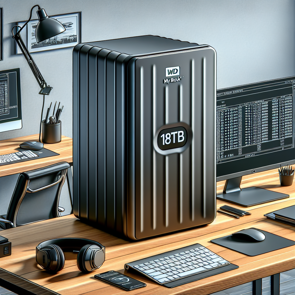 The WD 18TB My Book Desktop External Hard Drive: The Ultimate Backup Solution for Professionals