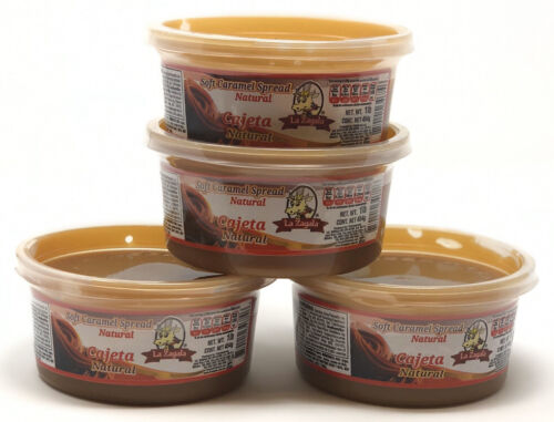 Cajeta De Leche De Vaca 454g (1lb) Milk Caramel Spread 4 Count