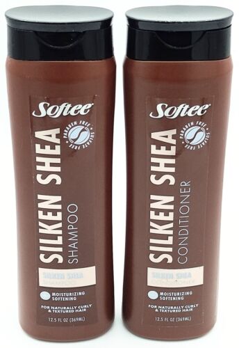 Softee Silken Shea Shampoo and Conditioner Combo 12.5 fl oz each