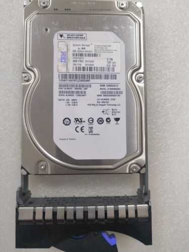 0B26328 1 Year BBO Warranty   BBO Ent 3TB SAS 6G 512 7.2K LFF HDD