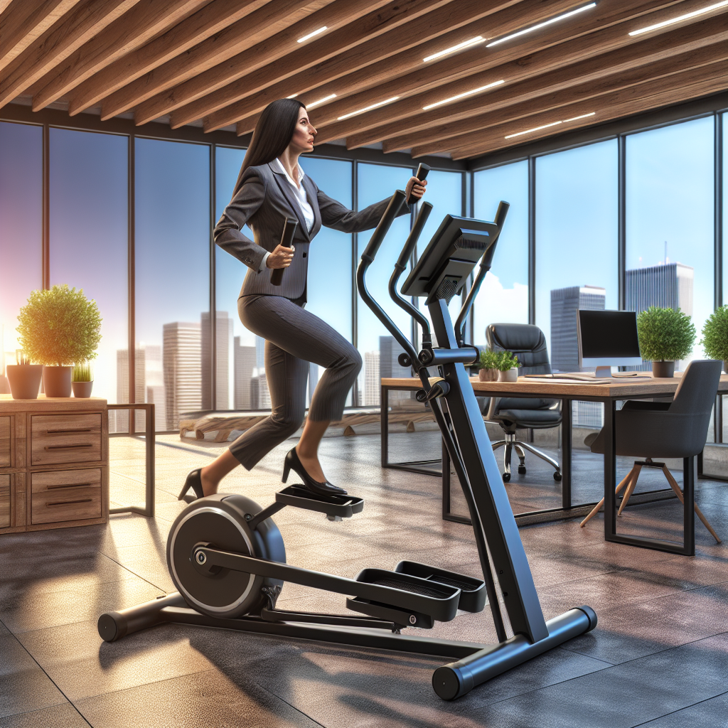 Maximize Your Workout Potential with the ANCHEER Under Desk Elliptical Machine