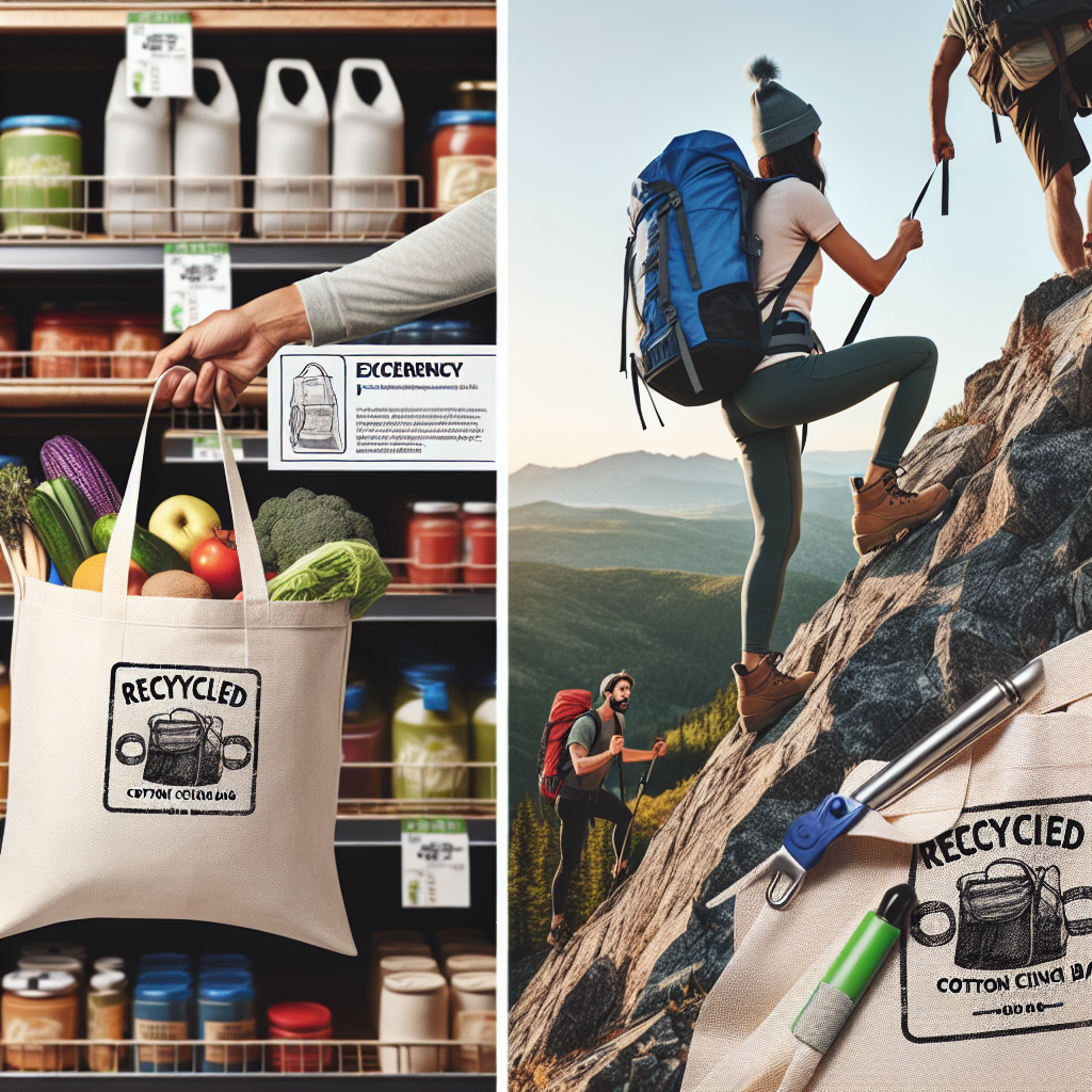 From Grocery Runs to Hiking Adventures: The Versatility of the Salesforce Salesblazer Recycled Cotton Cinch Bag