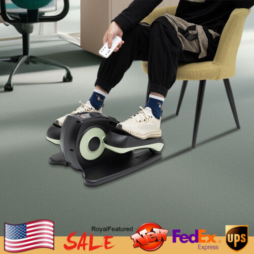 Under Desk Elliptical Trainer Machine Electric Seated Leg Foot Pedal Exerciser??