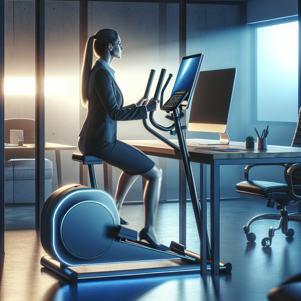 The Benefits of Using the ANCHEER Under Desk Elliptical Machine in Your Office