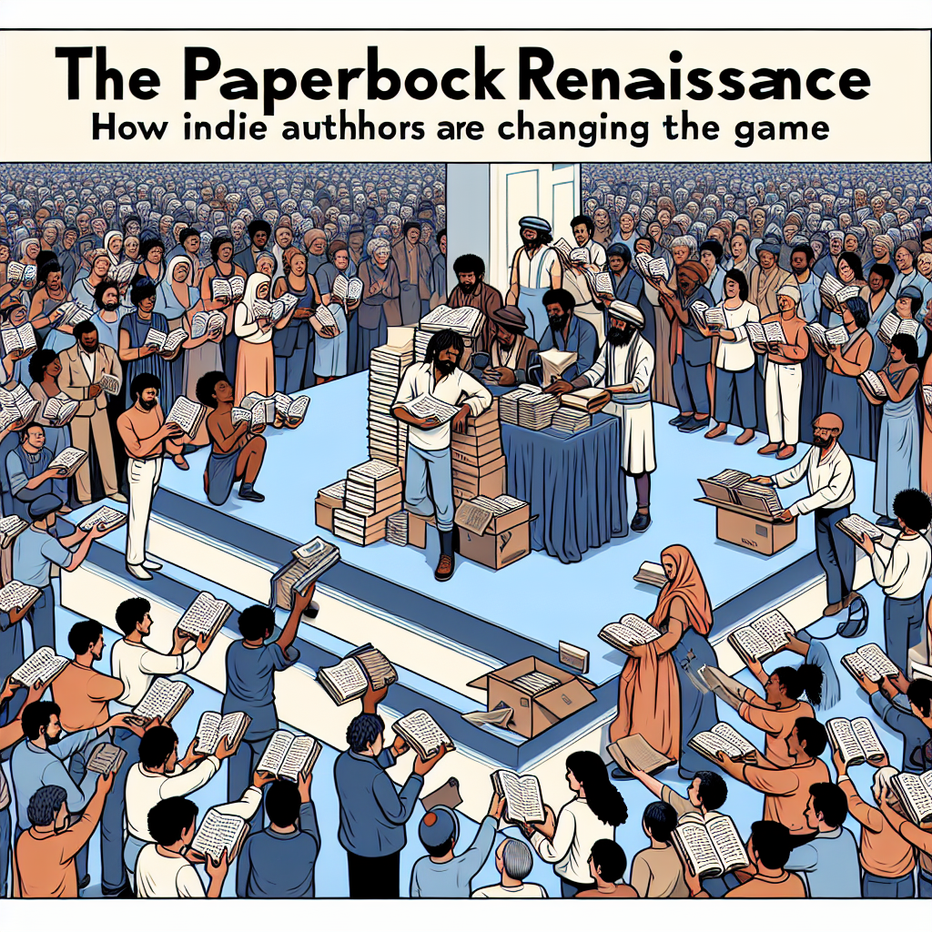 The Paperback Renaissance: How Indie Authors are Changing the Game