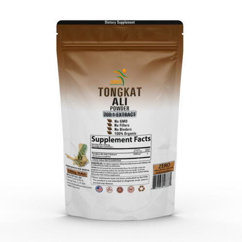 100G TONGKAT LONGJACK PASAK 100% PURE ROOT GRADE A EXTRACT 200:1 POWDER