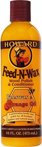 Feed-N-Wax Wood Polish and Conditioner 16-Ounce