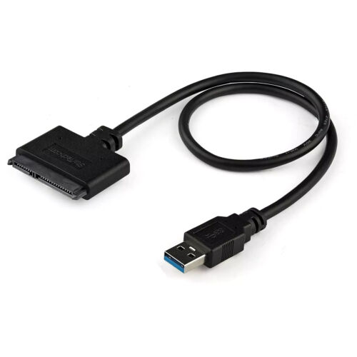 StarTech USB 3.0 to 2.5″ SATA III Hard Drive Adapter Cable w/ UASP USB3S2SAT3CB