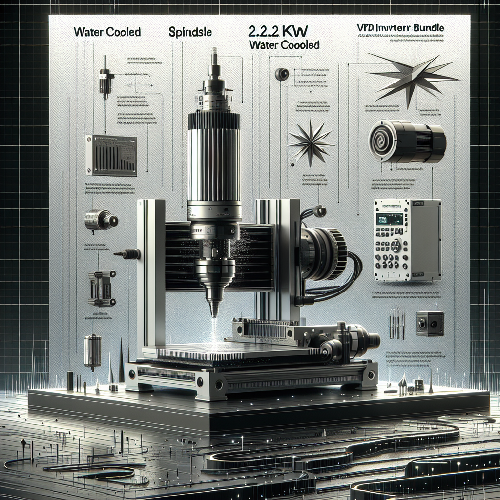 Enhance Your CNC Router’s Performance with the RATTMMOTOR 2.2KW Water Cooled Spindle Kit and VFD Inverter Bundle