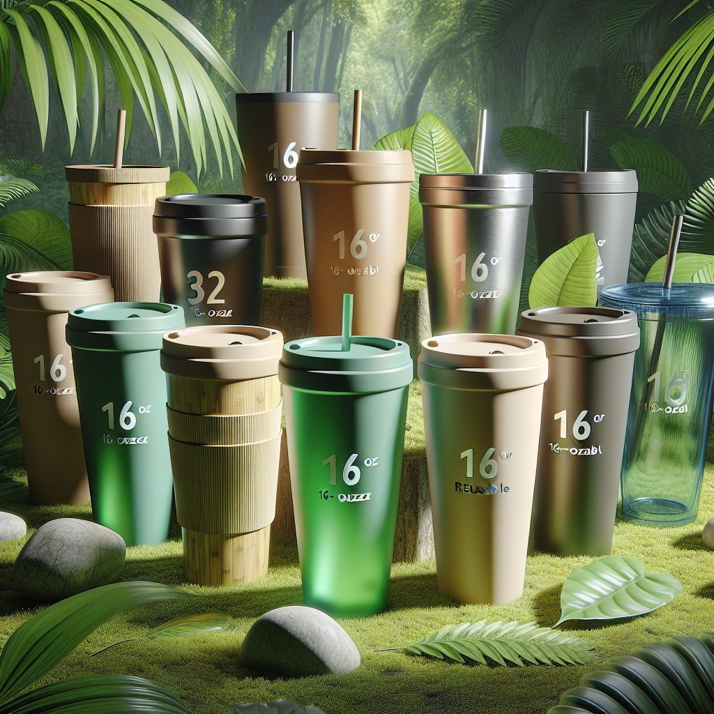 Eco-Friendly Options for 16-Ounce Reusable Cups