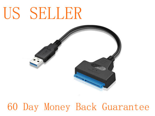 USB 3.0 to 2.5″ SATA III Hard Drive Adapter Cable/UASP -SATA to USB3.0 Converter