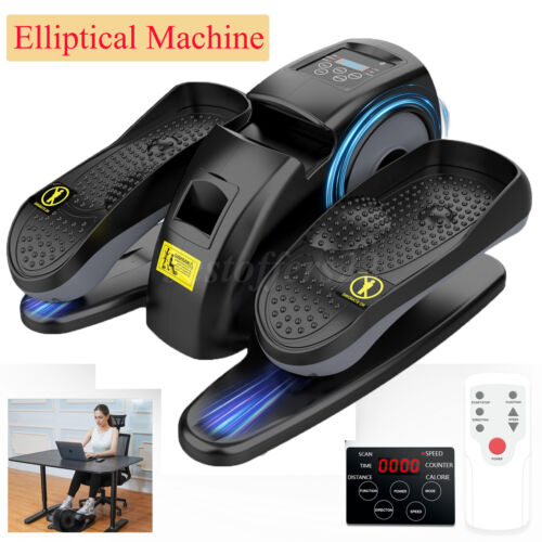 Under Desk Elliptical Machine Electric Seated Pedal Exerciser Sitting Exercise