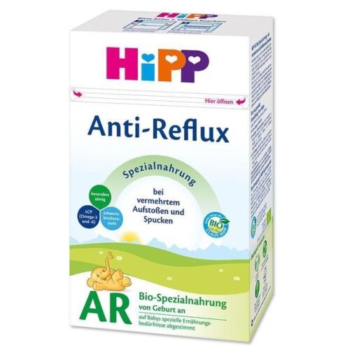 HiPP Anti-Reflux Special Infant Milk Formula (600g) – 0 Months +(4 Boxes)