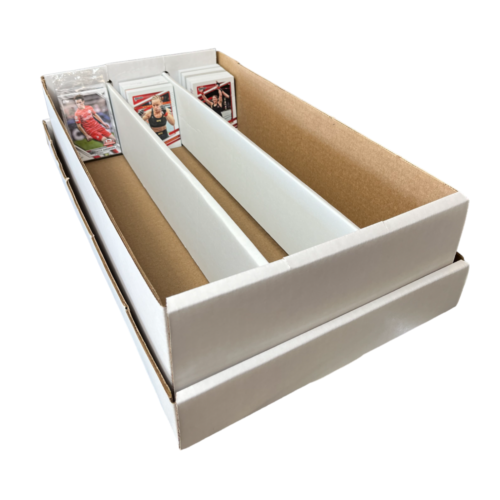 4-Pack • 3000-count • Trading Card Storage Box • Woodhaven Trading Firm