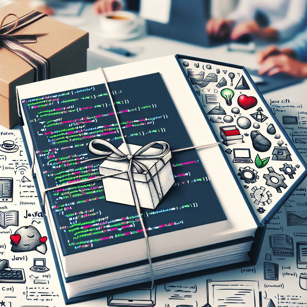 The Ideal Gift for the Busy Java Developer: A Customized 100 Page Journal