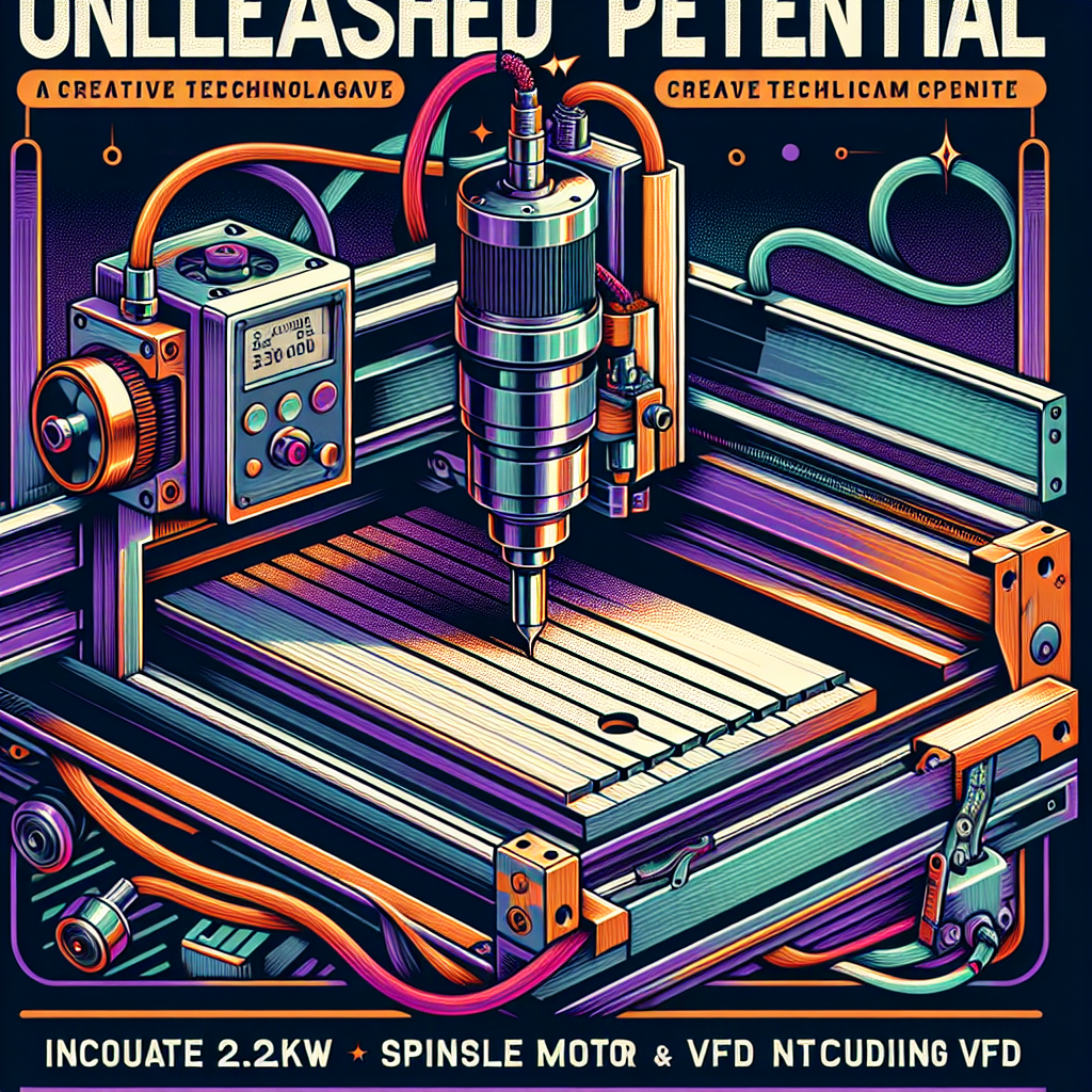 Unleash the Potential of Your CNC Router with the RATTMMOTOR 2.2KW Spindle Motor and VFD