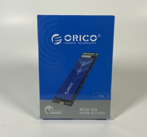 ORICO M.2 NVMe SSD Cooling 1TB PCIe3.0 Gen 3×4 M.2 M Key 2280 J10