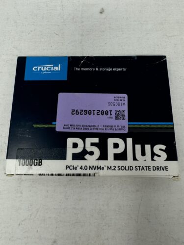 Crucial P5 Plus 1TB PCIe M.2 2280SS Solid State Drive (CT1000P5PSSD8)