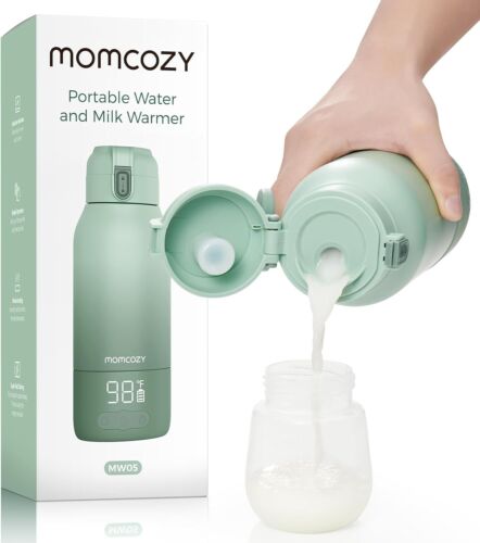 Momcozy Portable Milk Warmer for Travel – Dual gradual change of green