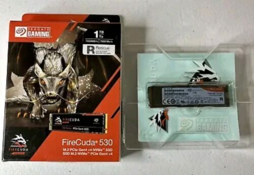 1TB Seagate FireCuda 530 M.2 PCI Express 4.0 3D TLC NVMe Solid State Drive