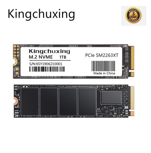 Kingchuxing 128GB-1TB Internal Solid State Drive M.2 NVMe 2280 PCIe Computer SSD