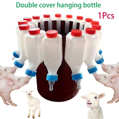 Feeding Bottle For Lambs Goat Milk Jug Small Animal Nipple Drinker Equipment