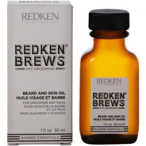 Redken Brews BEARD AND SKIN OIL for Softness (1 oz)