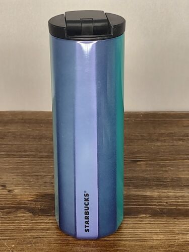 Starbucks Insulated Tumbler Summer 2020 Limited Issue Blue Green Swirl