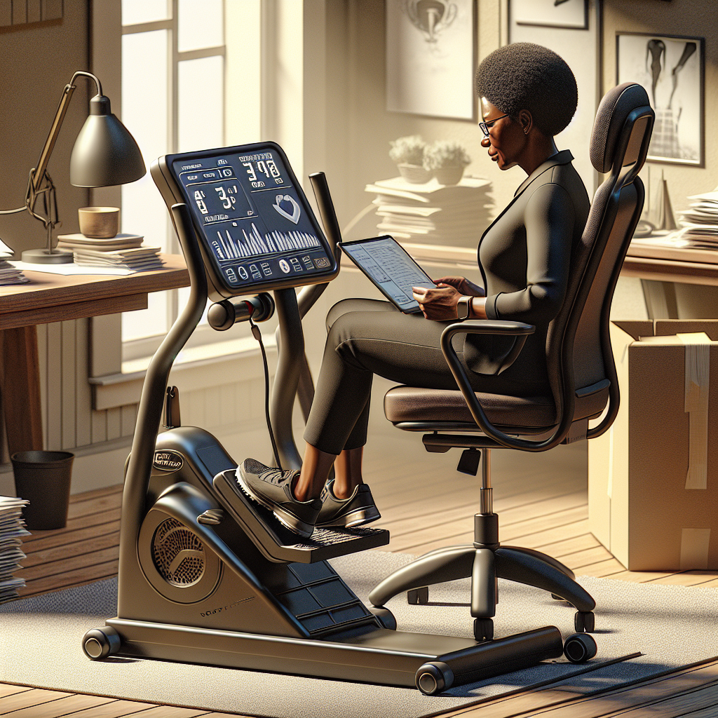 Stay Active While Sitting with an Electric Seated Pedal Exerciser