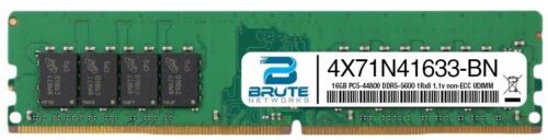 4X71N41633 – Lenovo Compatible 16GB PC5-44800 DDR5-5600Mhz 1Rx8 non-ECC UDIMM