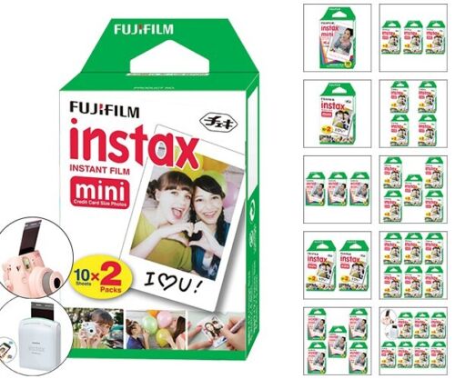 Fujifilm Instax Mini Instant Film for Fuji Mini 8 9 70 90 7s 25 26 50s SP 1 SP 2