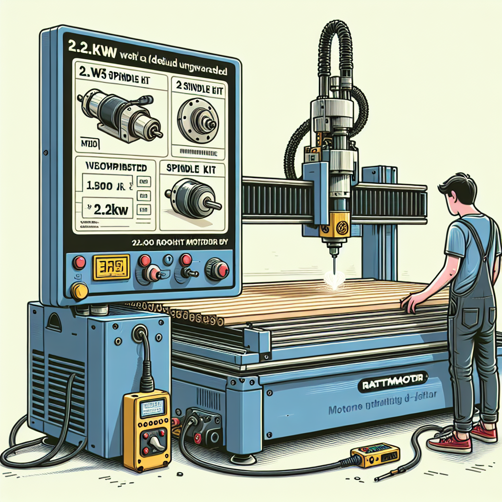 Enhance Your CNC Router with the RATTMMOTOR 2.2KW Spindle Kit and VFD