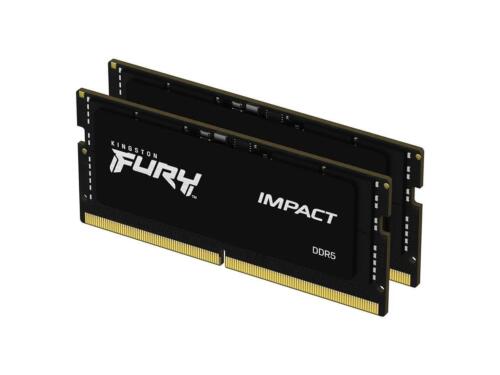 Kingston Fury Impact 8GB 16GB 32GB 64GB DDR5 4800 CL38 SODIMM Memory Module LOT