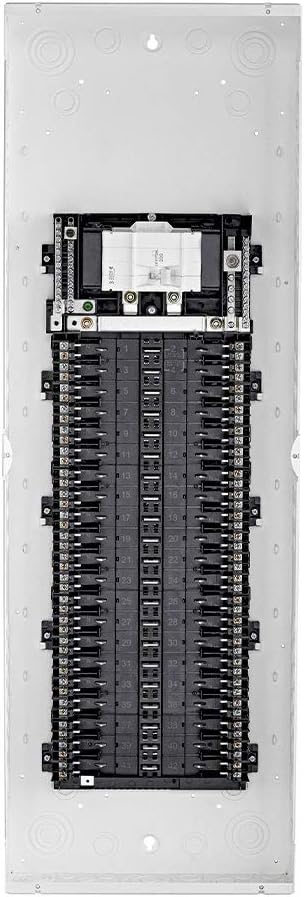 Leviton LP420-MB 42 Space, 42 Circuit Indoor Load Center with 200 Amp Main Circuit Breaker, White