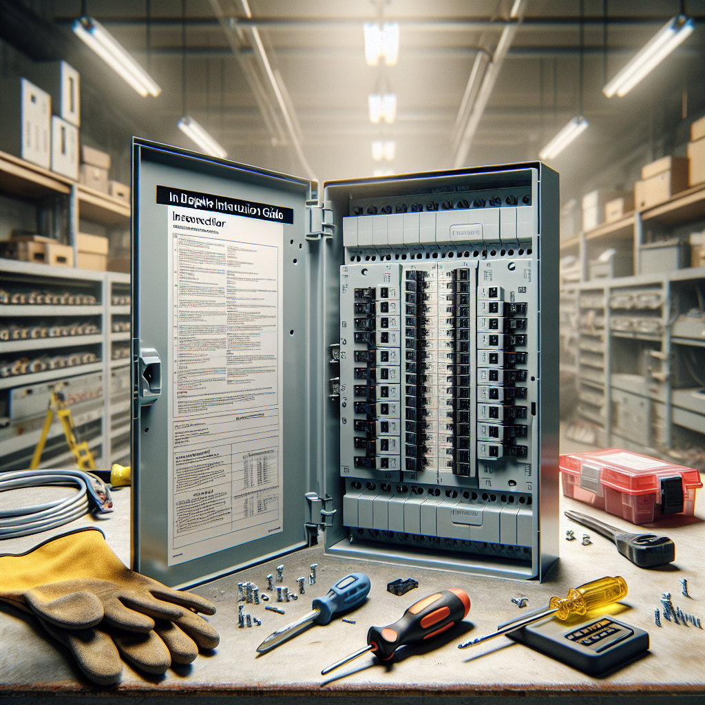 How to Install and Use the SIEMENS W0816ML1125CU 125 Amp Panelboard in Your Electrical System