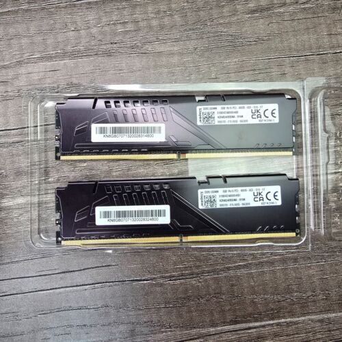 Kingston Fury DDR5 Ram 16GB – Includes Two 8GB Sticks – Pre-Owned