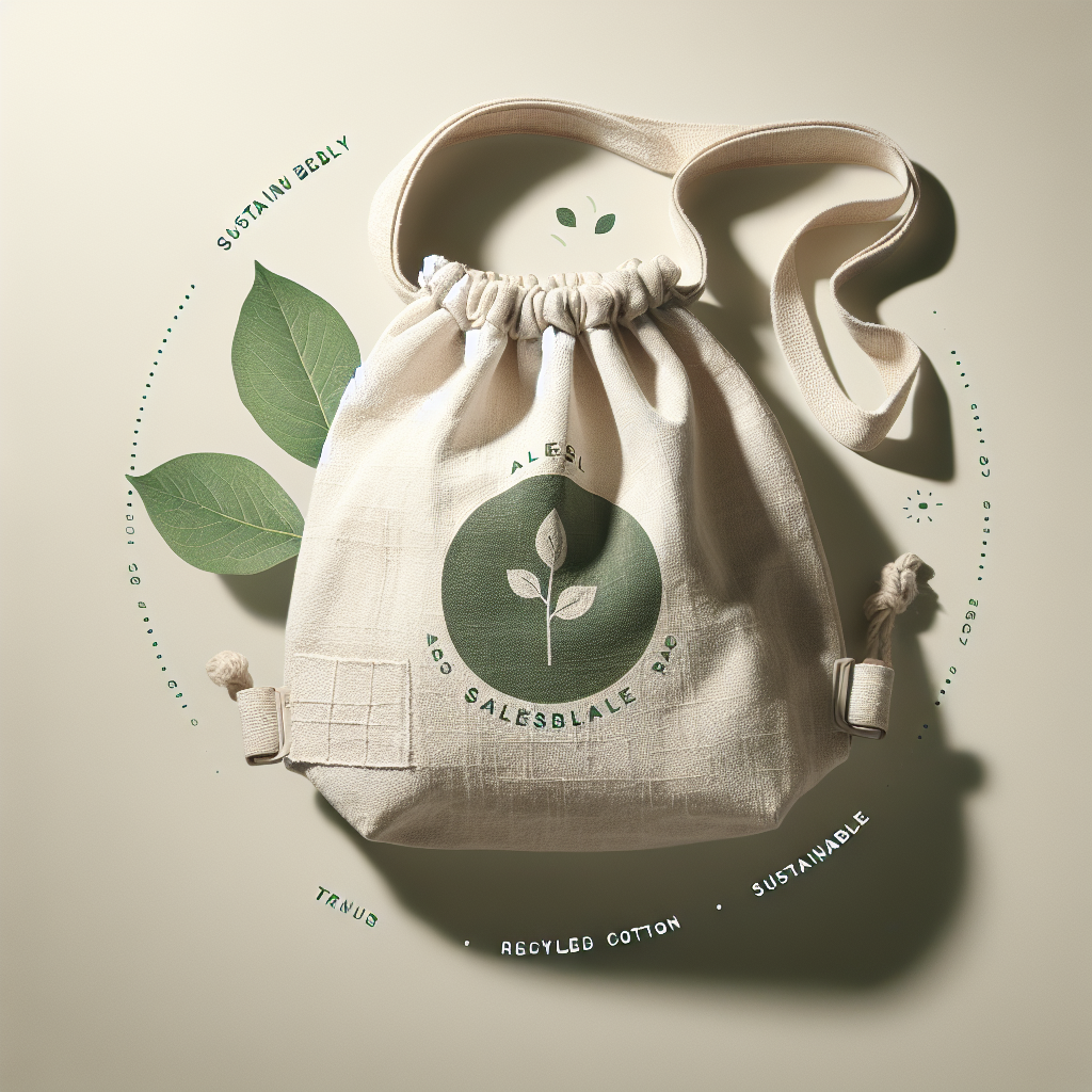 Eco-Friendly Fashion: The Trend of the Salesforce Salesblazer Recycled Cotton Cinch Bag