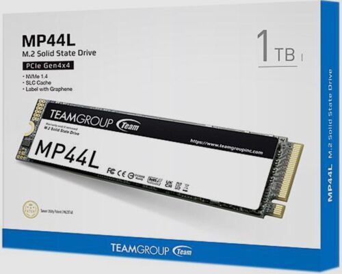 TEAMGROUP MP44L 1TB SLC Cache NVMe M.2 2280 Laptop&Desktop SSD TM8FPK001T0C101