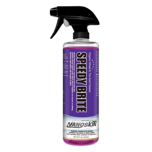 Nanoskin Speedy Brite 16 Ounce Organic Wheel & Tire Acid Cleaner