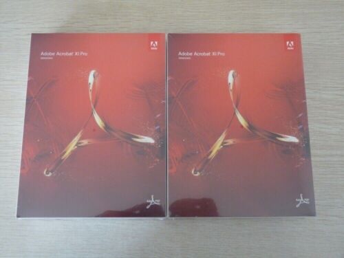 Adobe Acrobat Xi Pro Full Version DVD/Windows, Permanent License For