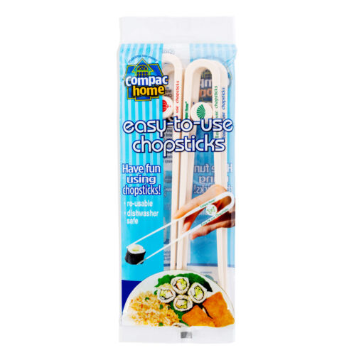 Compac Home Easy-to-Use Chopstick, Plastic Dishwasher Safe – 4 Count