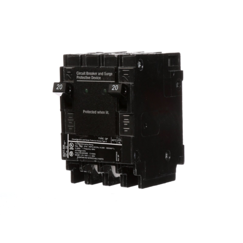 Siemens QSA2020SPD Whole House Surge Protection with Two 20-Amp Circuit Break…