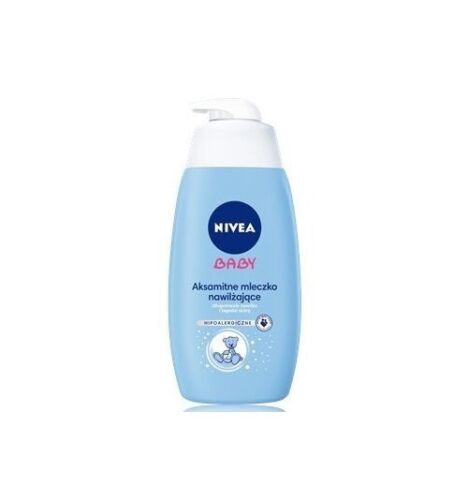 Nivea Baby Velvety moisturizing milk -1 bottle/500ml -Hypo-allergenic-FREE SHIP