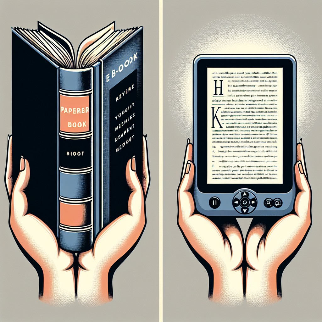 Paperback vs. E-book: A Comparison of Reading Experiences