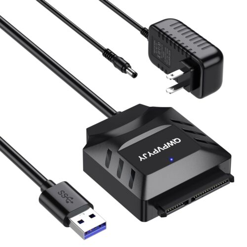 Sata To Usb Adapter Usb 3.0 Hard Drive To Usb Adapter For 2.5/3.5 Inch Hdd/ssd U