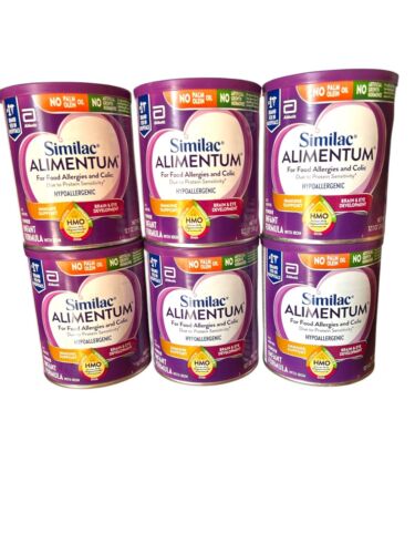 Alimentum Hypoallergenic Infant Formula – 12.1 oz – Pack of 6 – Exp 08/25+