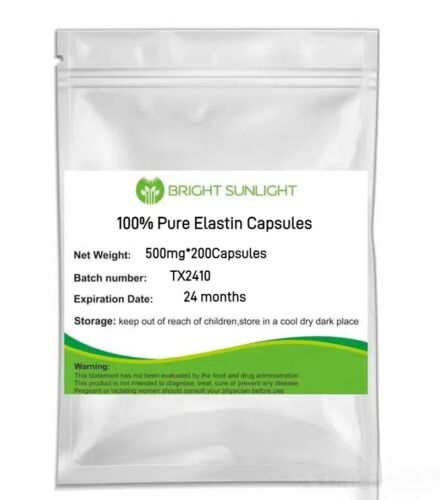 100% Pure Elastin Capsules 500mg*200Capsules